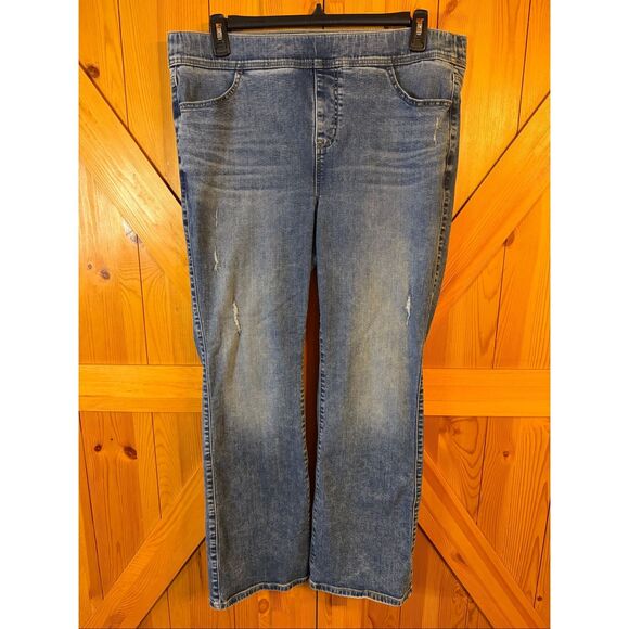 Torrid Lean Jean Slim Boot Super Soft Denim Jeans Plus Size 2R/2X (6233) - Picture 1 of 7